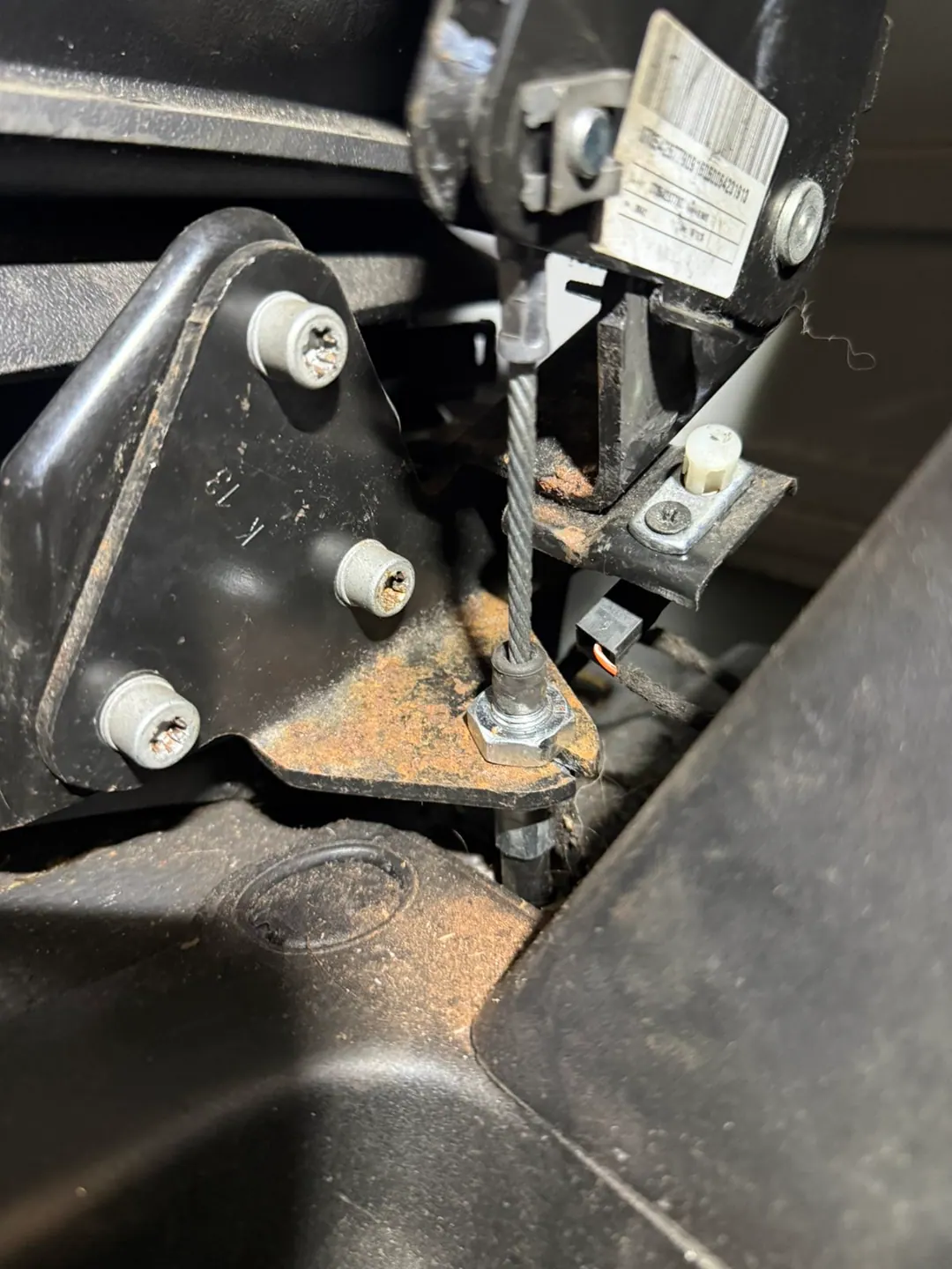 Parking brake repair — Fiat Ducato — 7