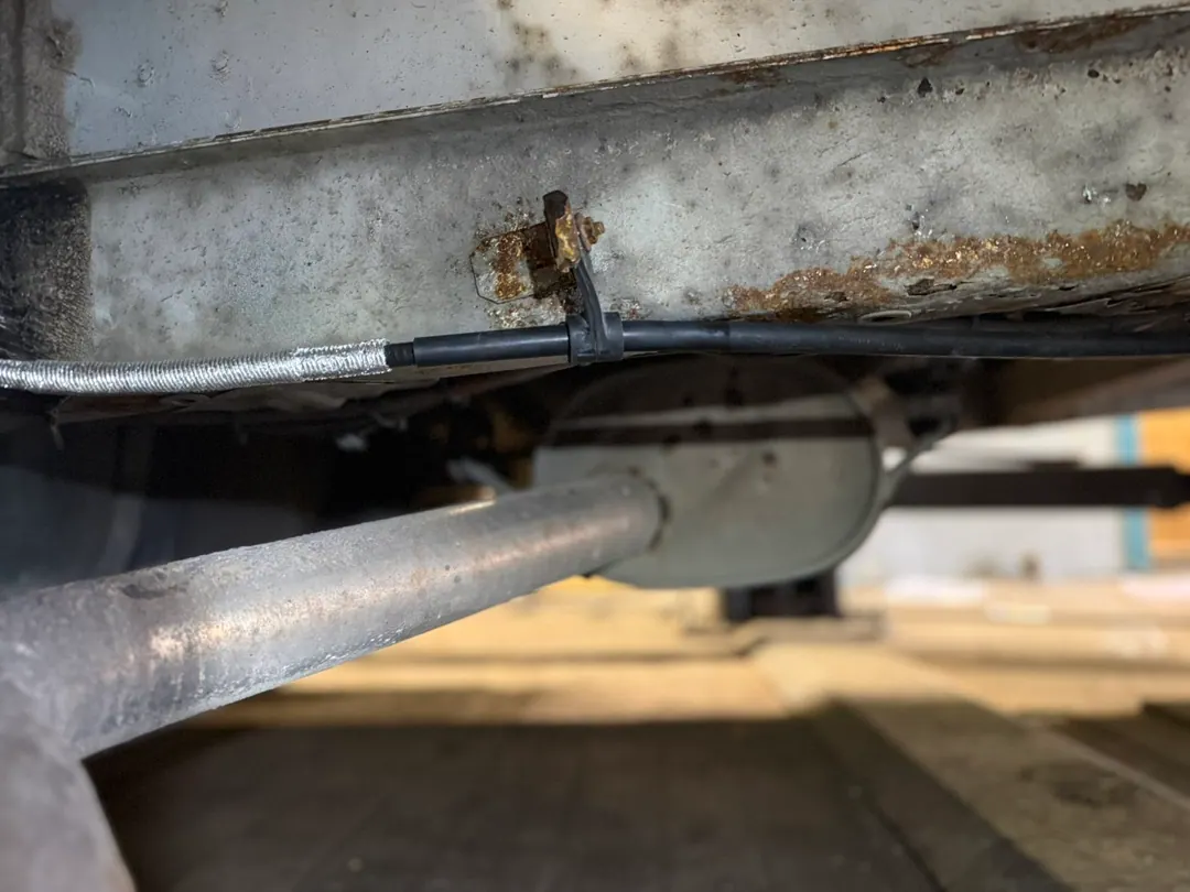 Parking brake repair — Fiat Ducato — 9